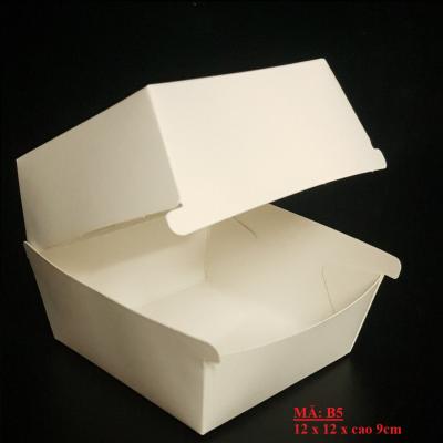 Hộp Giấy Đựng Hamburger, Bánh Bao, Fast food 2